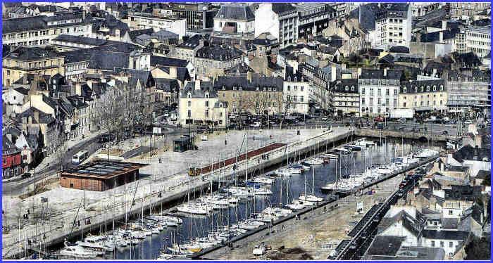 T2 parking à réserver Wi-Fi 10' à pied du port Vannes Esterno foto
